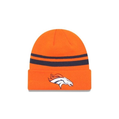 Orange Denver Broncos Hat - New Era NFL Cuff Knit Beanie USA8419756